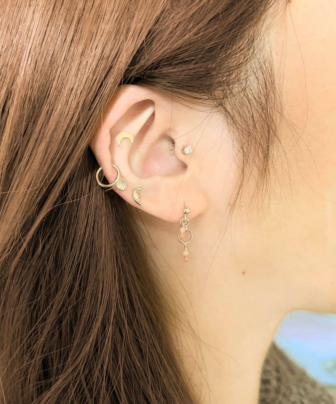 Kimberly Sunstone Stud earrings