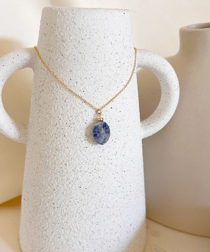 Elysia Blue Sodalite Necklace