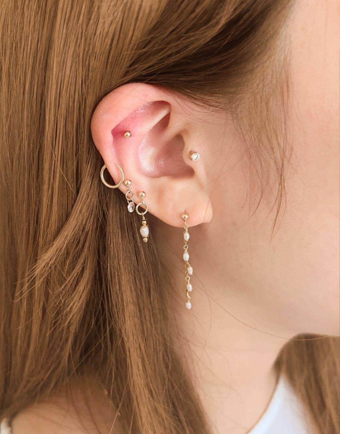 Yve Pearl Stud Earring