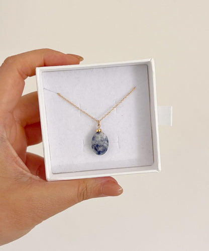 Elysia Blue Sodalite Necklace