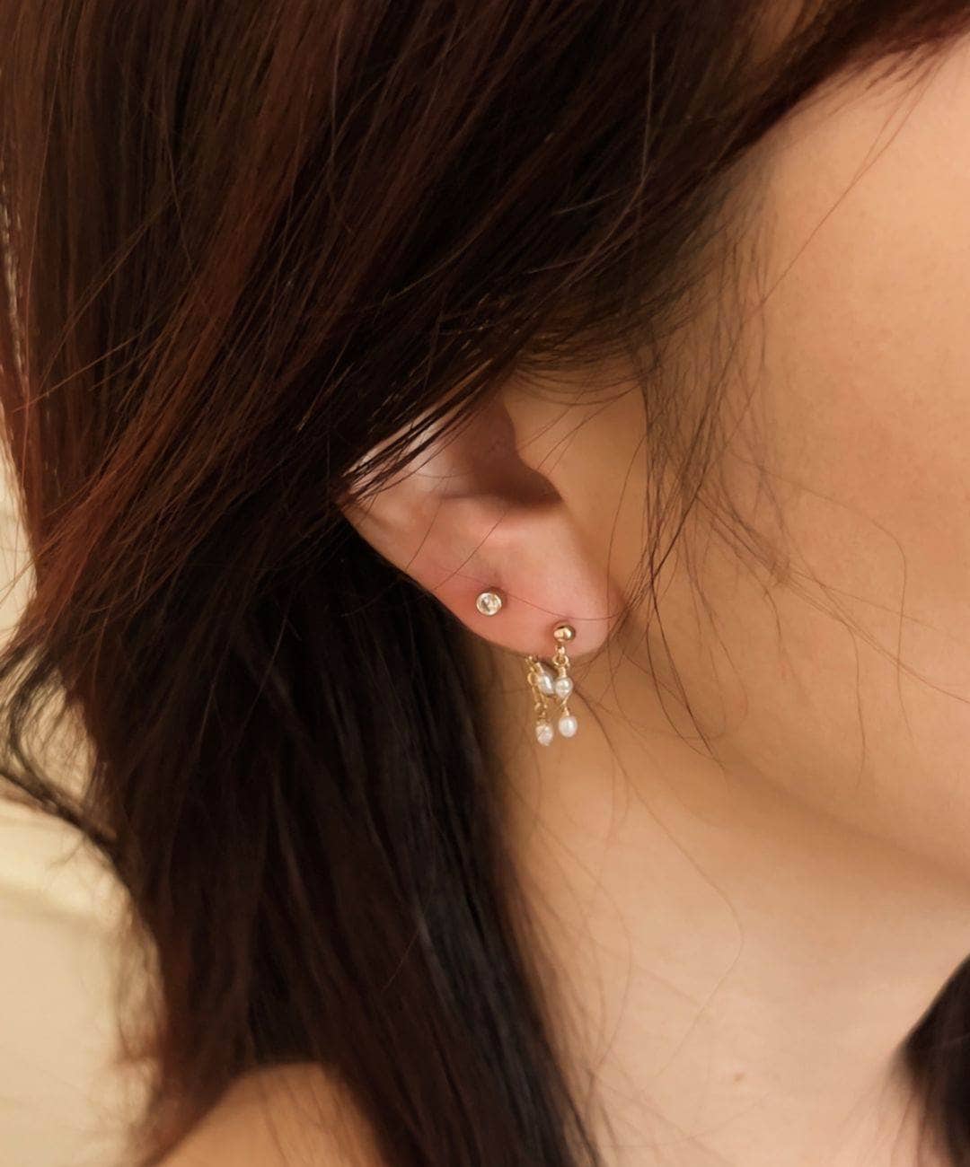 Yve Pearl Stud Earring
