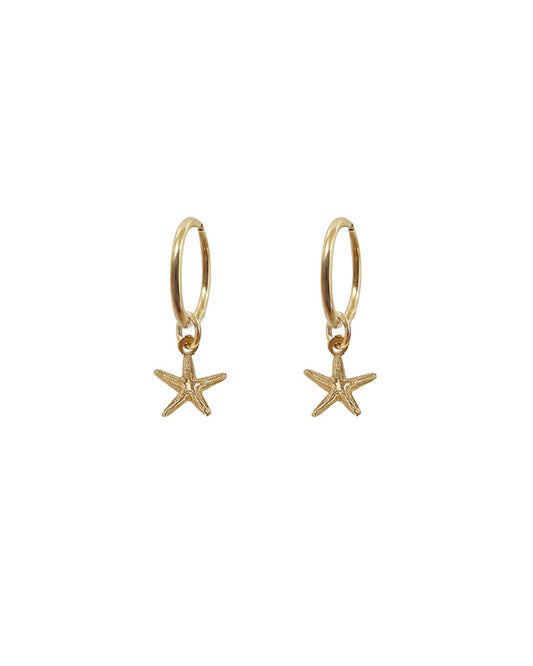 Ariel Mini Starfish Mini Hoops