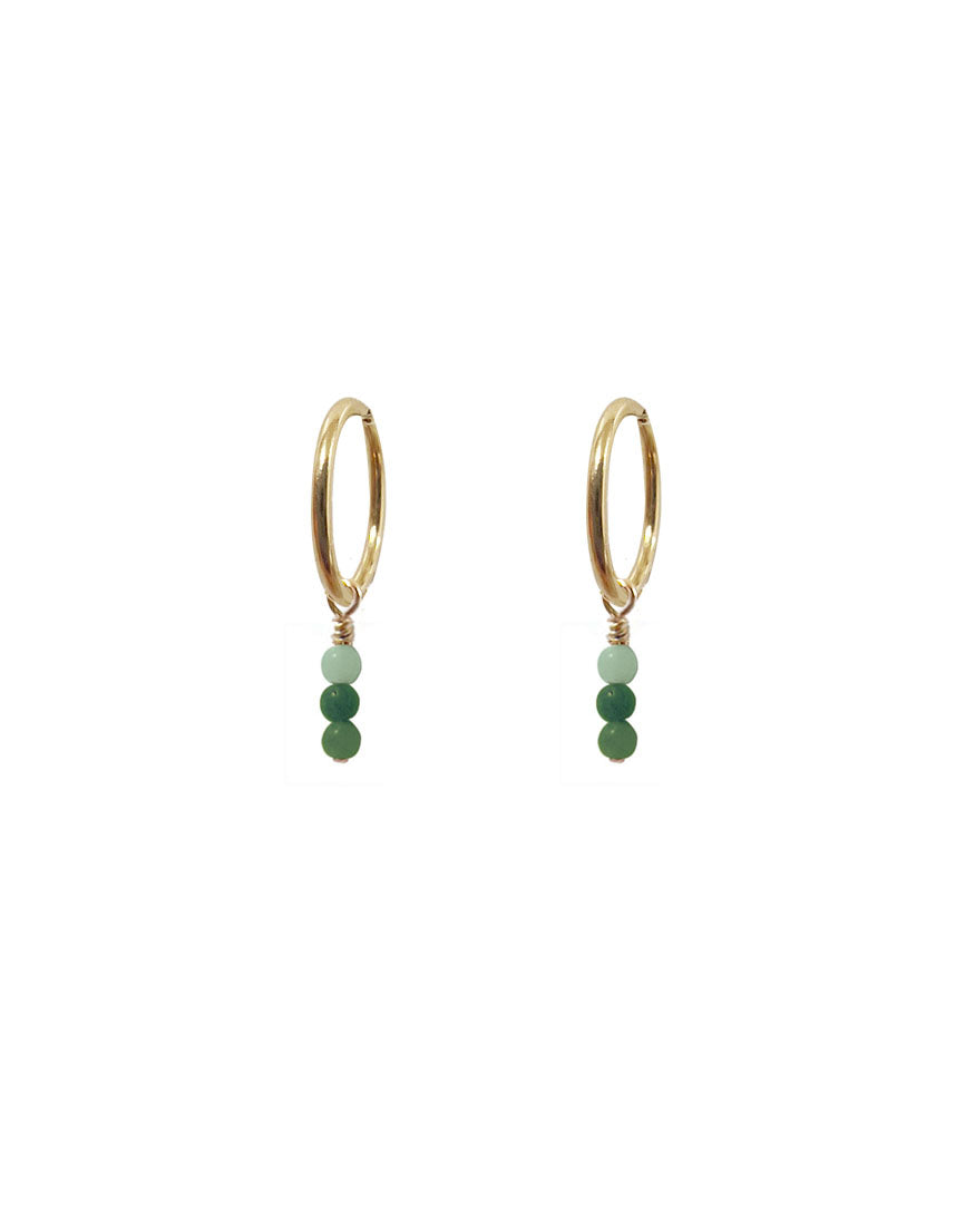 Avill Green Mini Hoops