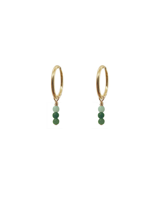 Avill Green Mini Hoops