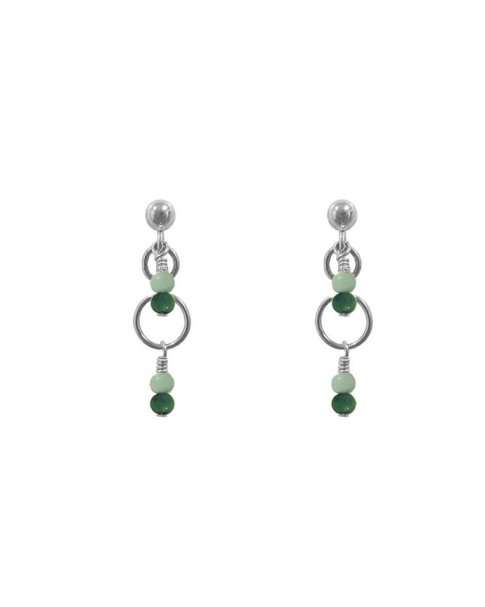 Kimberly Green Stud earrings