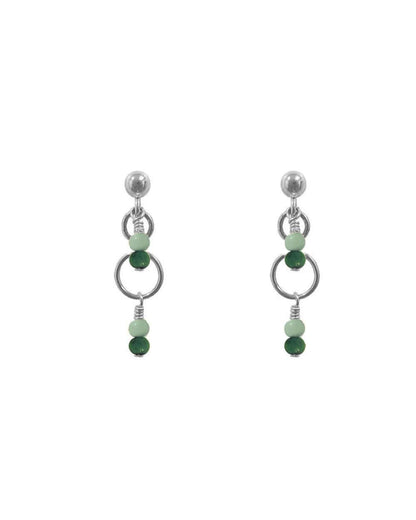 Kimberly Green Stud earrings