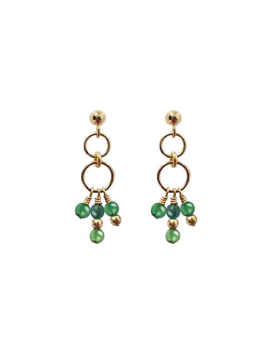 Matilde Green Earrings