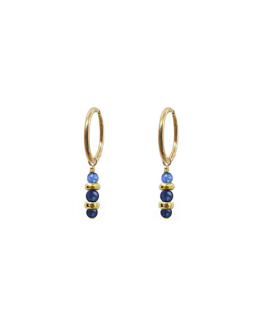 Nubia Blue Mini Hoops