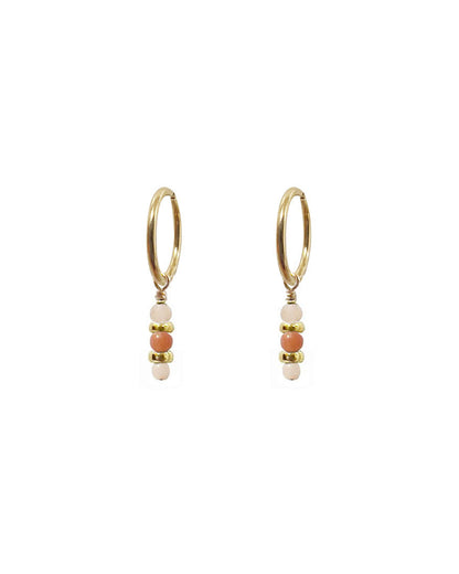 Nubia Sunstone Mini Hoops