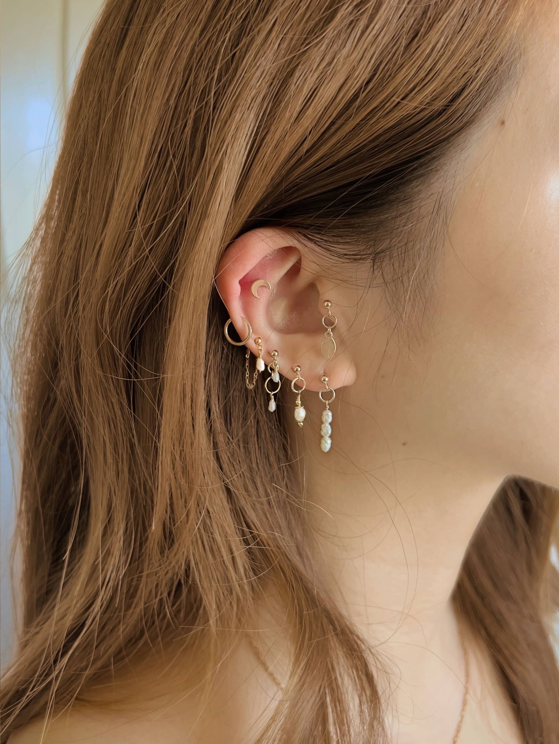 Kimberly Pearl Stud Earrings