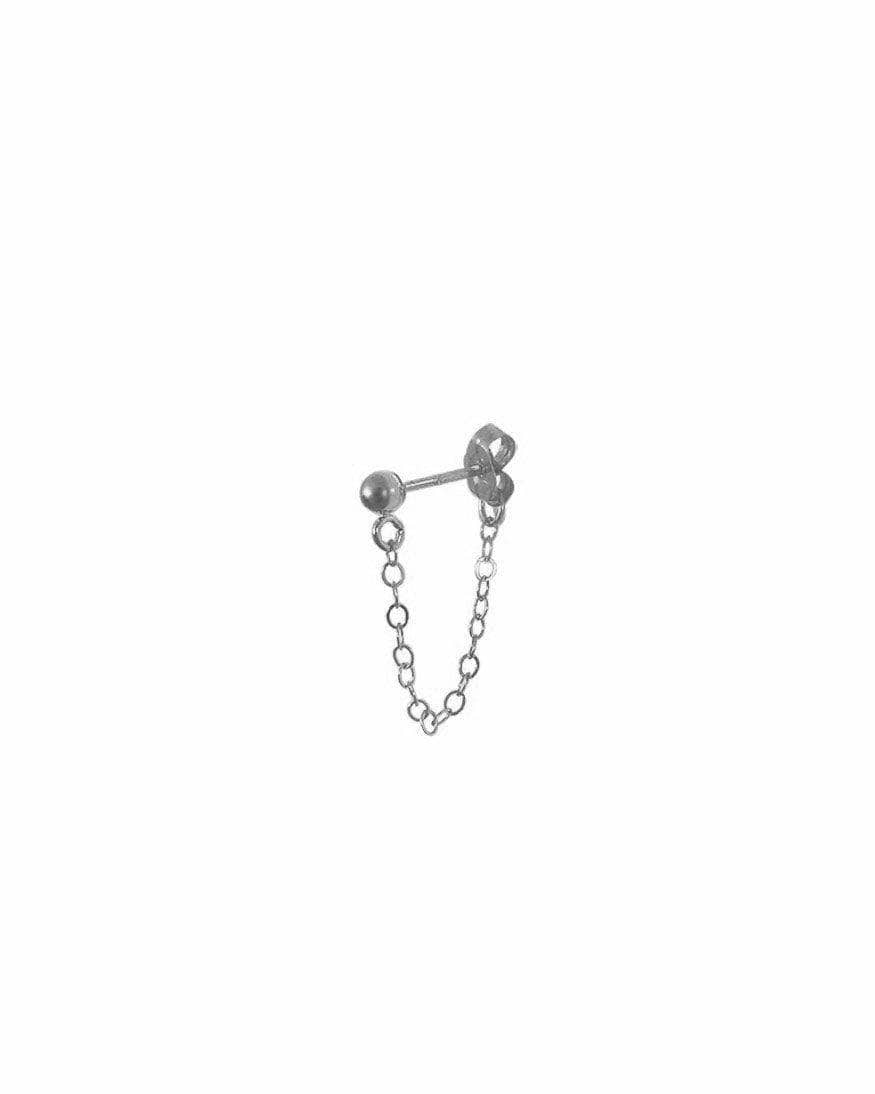 Chained Single Ball Stud