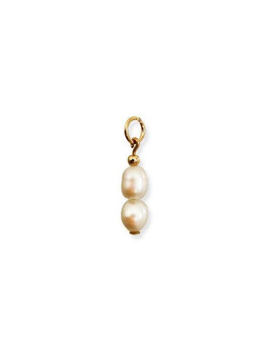 Clare Double Pearl Charm