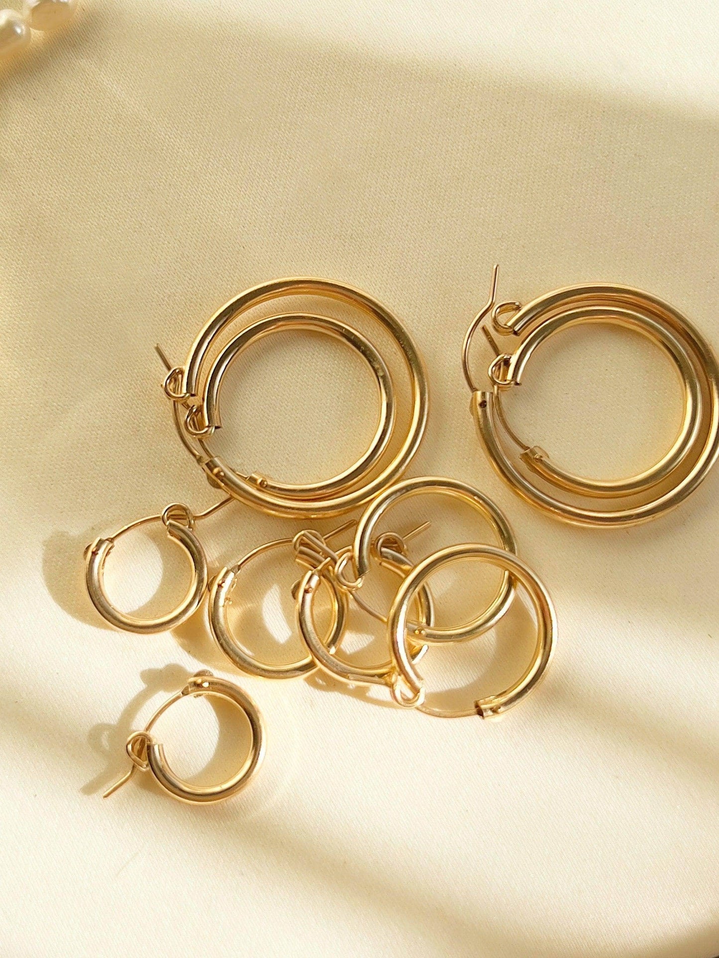 Andy 15mm Classic Hoops