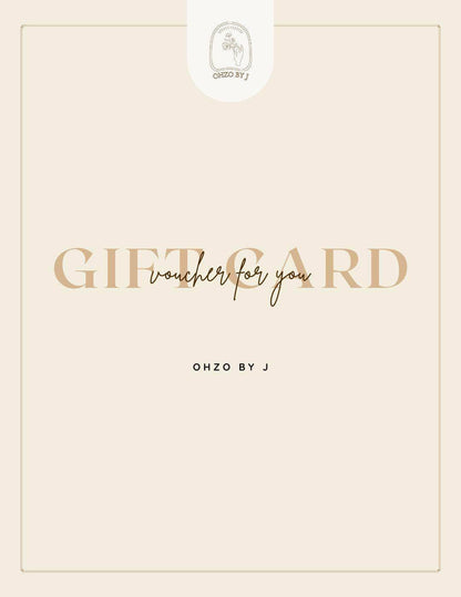 OHZO By J GIFT CARD