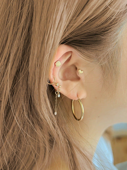 Julia Pearl Stud Earrings